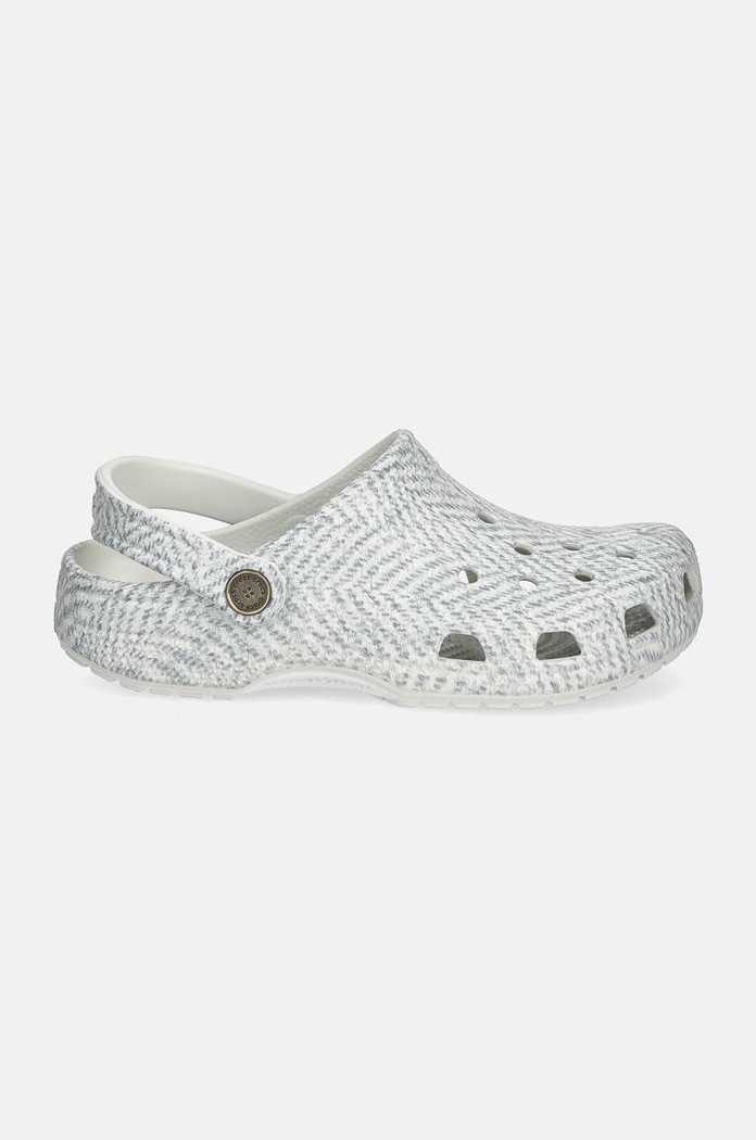 Pantofle Crocs Crocsclassic Tweed Clog 210403.1NM šedá AW24
