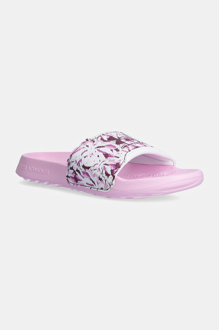 Pantofle Under Armour Ignite Select bez podpatku růžová 3027223