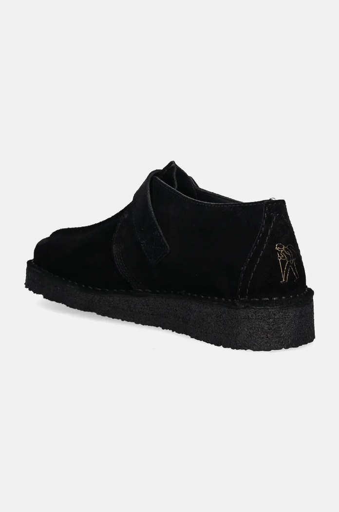Shoes Clarks Originals suede shoes Trek Buckle 26177993 black