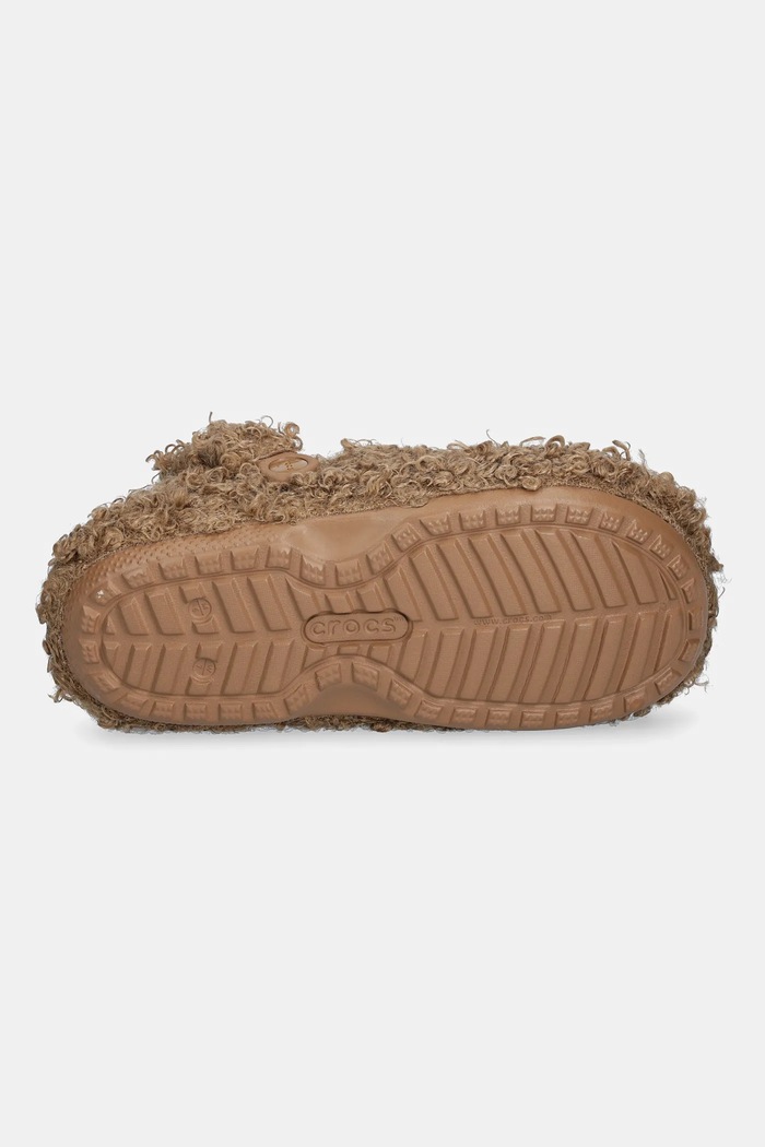 Kućne papuče Crocs Classic Doodle Fur Lined Clog 210849.2EY bež
