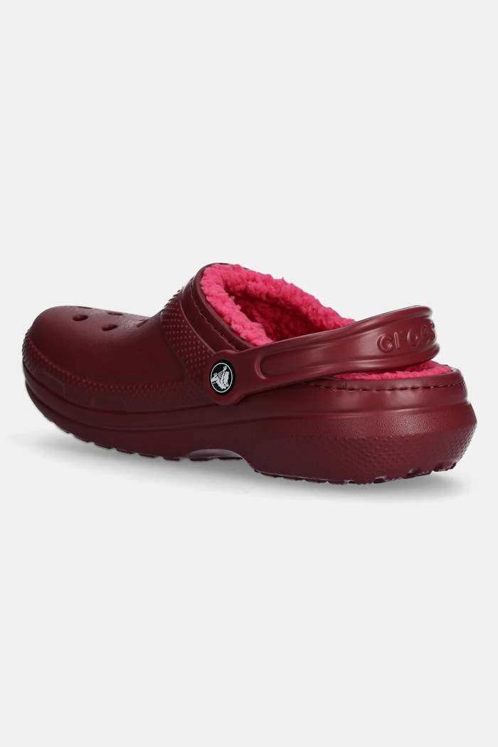 Încălțăminte Crocs Papuci de casă Classic Lined Clog 203591.6XH rosu