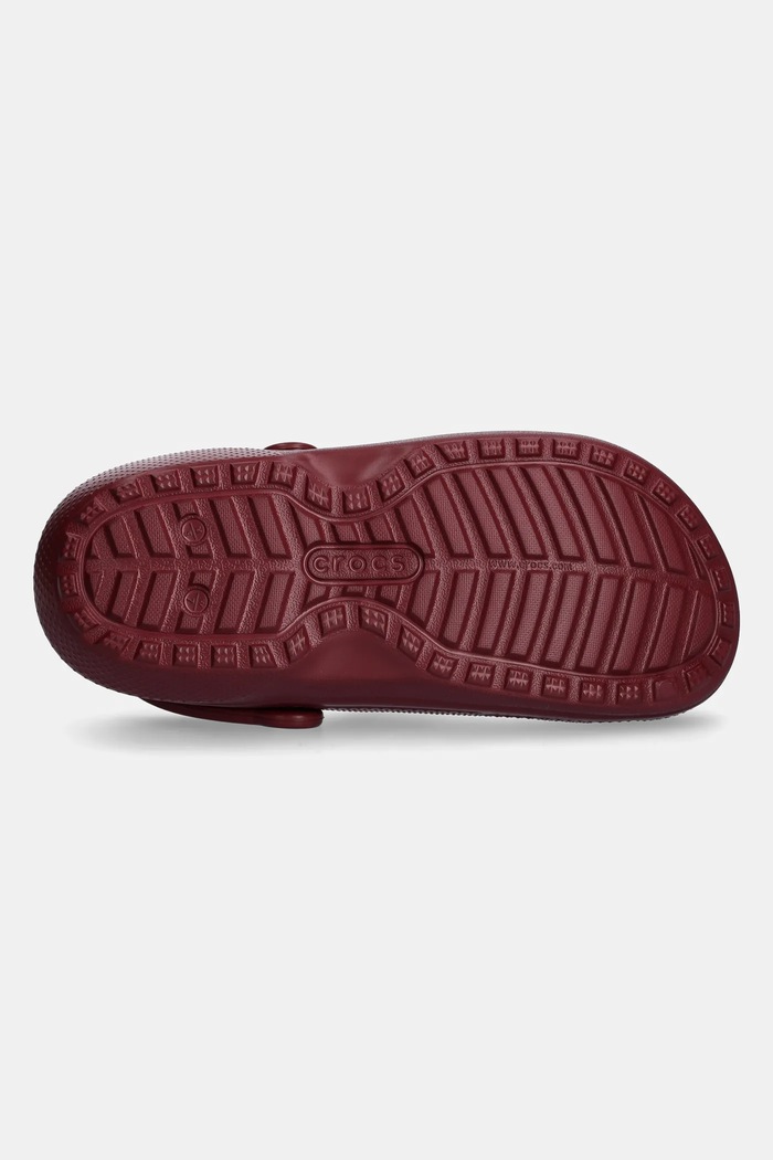Papuci de casă Classic Lined Clog Crocs rosu 203591.6XH