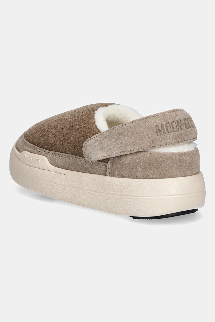Παπούτσια Παντόφλες Moon Boot MB PARK CLOG FELT 80D2470090.L017 μπεζ