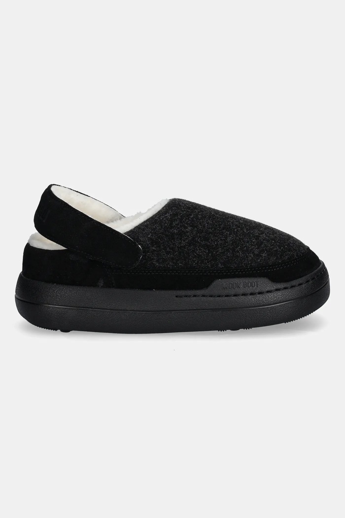 Moon Boot kapcie MB PARK CLOG FELT 80D2470090.N003 czarny AW24