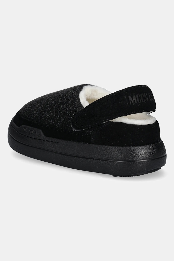 Obuwie Moon Boot kapcie MB PARK CLOG FELT 80D2470090.N003 czarny