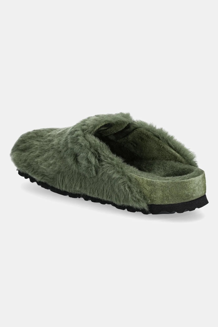 Παπούτσια Μάλλινες παντόφλες Birkenstock 1774 Boston BB Shearling 1029943 πράσινο