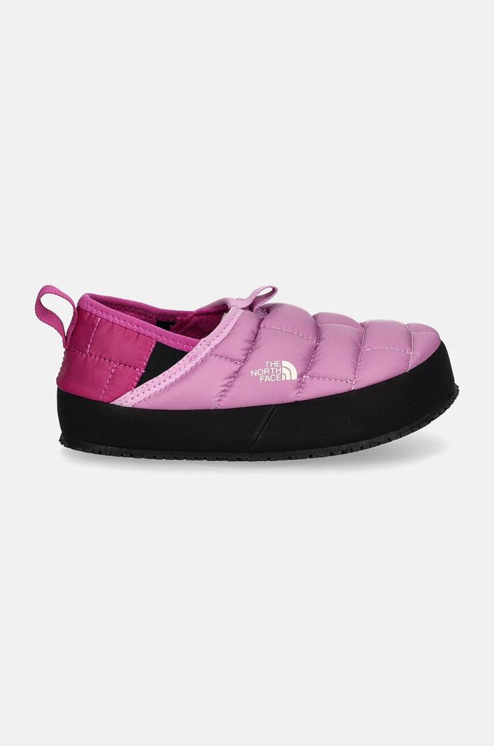 Detské papuče The North Face THERMOBALL TRACTION MULE II NF0A39UX8I51 fialová AW24