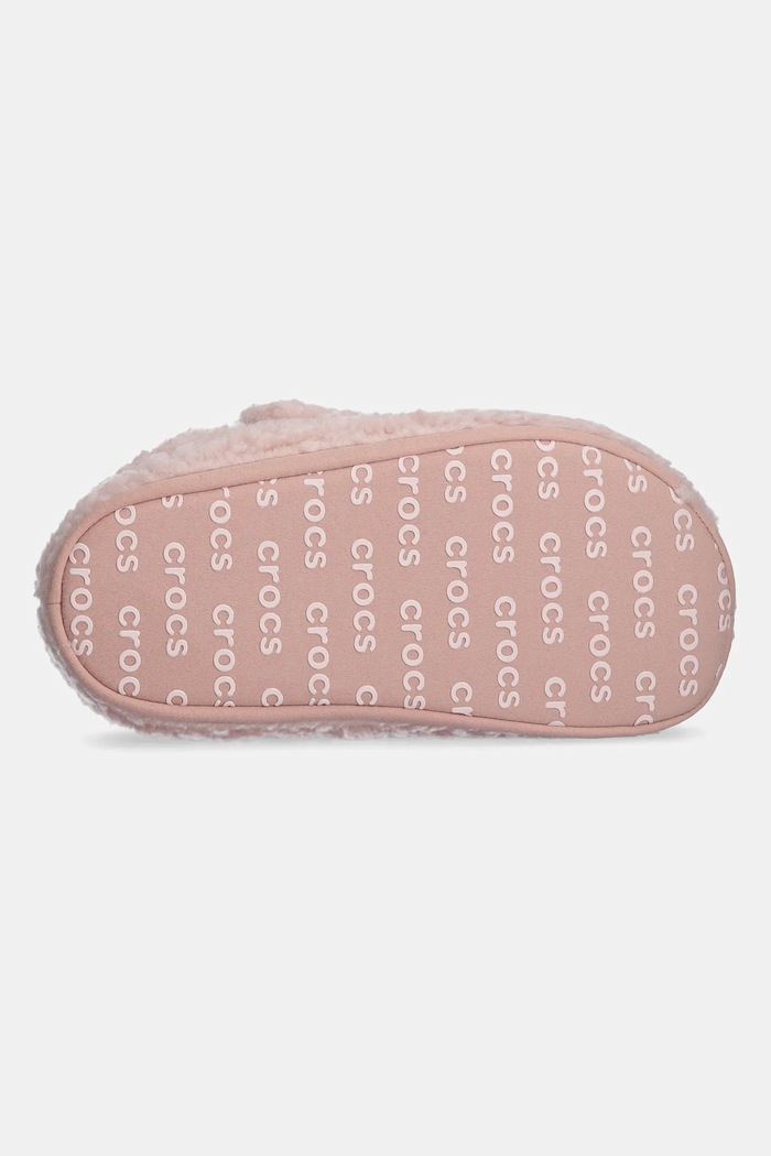 Детски пантофи Crocs CLASSIC COZZZY SLIPPER 210856.G.CLASSIC.COZZZY розов