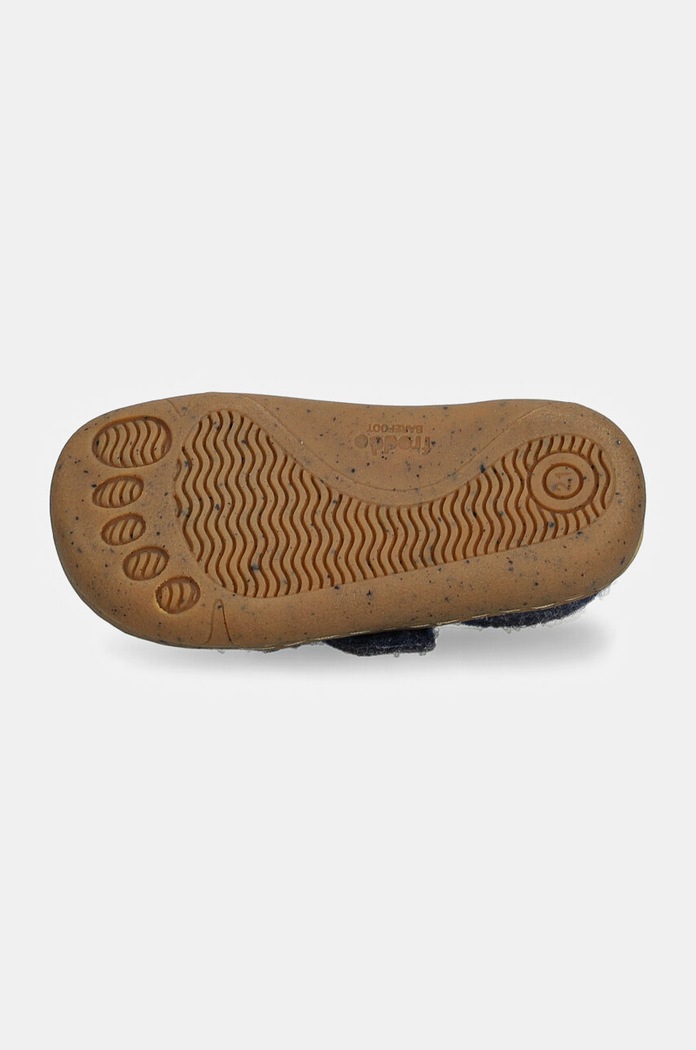 Detské papuče Froddo BAREFOOT WOOLY G1700341.20.24 tmavomodrá