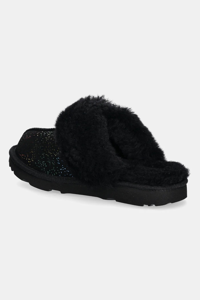 Момче Детски велурени чехли UGG COZY II SHIMMER SKY 1157672K черен