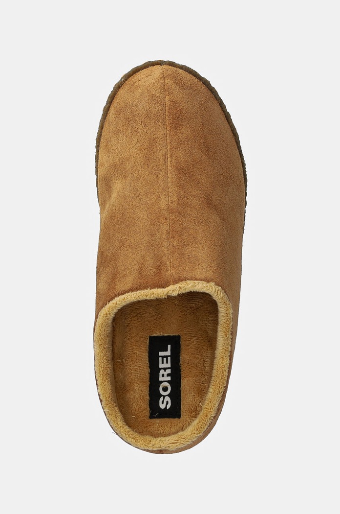 Детски велурени чехли Sorel YOUTH LANNER RIDGE кафяв 1929651