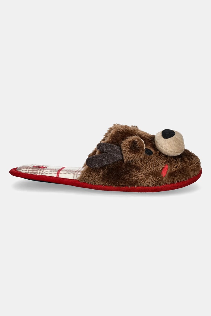 Детски пантофи United Colors of Benetton 8G5M0D01C.G.Seasonal кафяв AW24