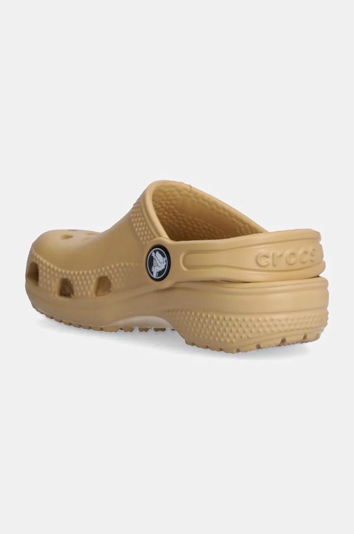 Deklice Otroški natikači Crocs CLASSIC CLOG 206990.CLASSIC.KIDS.CLO bež