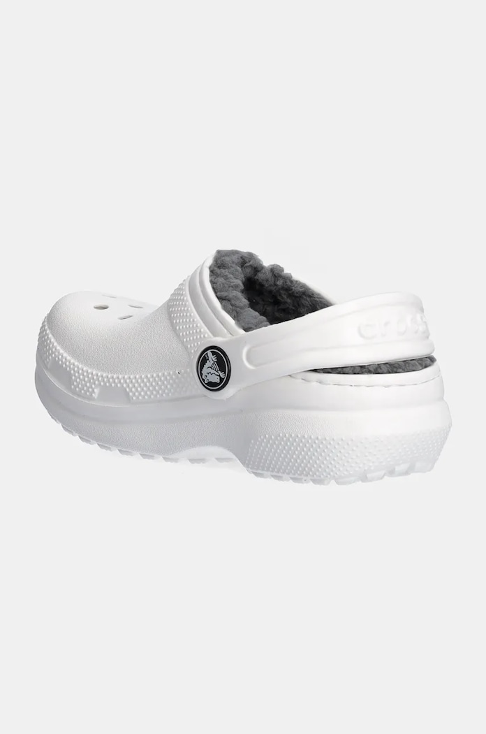 Момче Детски чехли Crocs CLASSIC LINED CLOG 207009.CLASSIC.LINED.CL бял