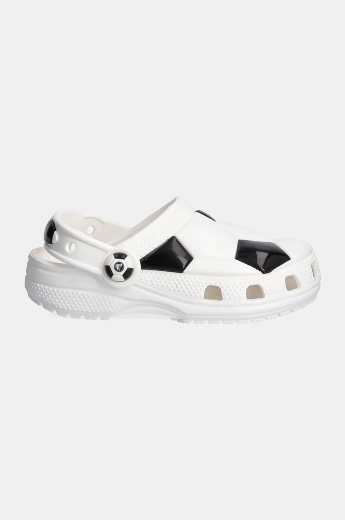 Dječje natikače Crocs CLASSIC SOCCER BALL CLOG 210023.CLASSIC.SOCCER bijela SS25