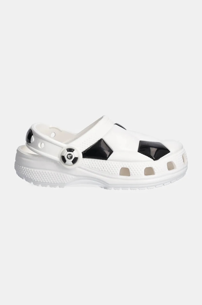 Dječje natikače Crocs CLASSIC SOCCER BALL CLOG 210023.CLASSIC.SOCCER bijela SS25