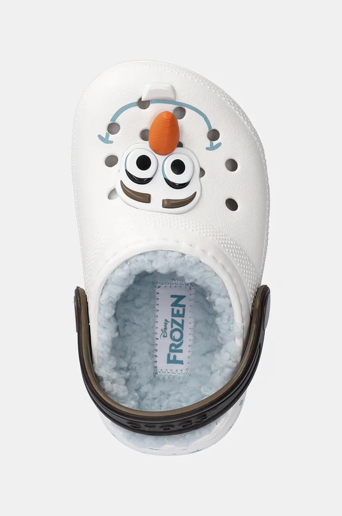 Šľapky Crocs CLASSIC FROZEN OLAF CLOG biela 210236.CLASSIC.FROZEN