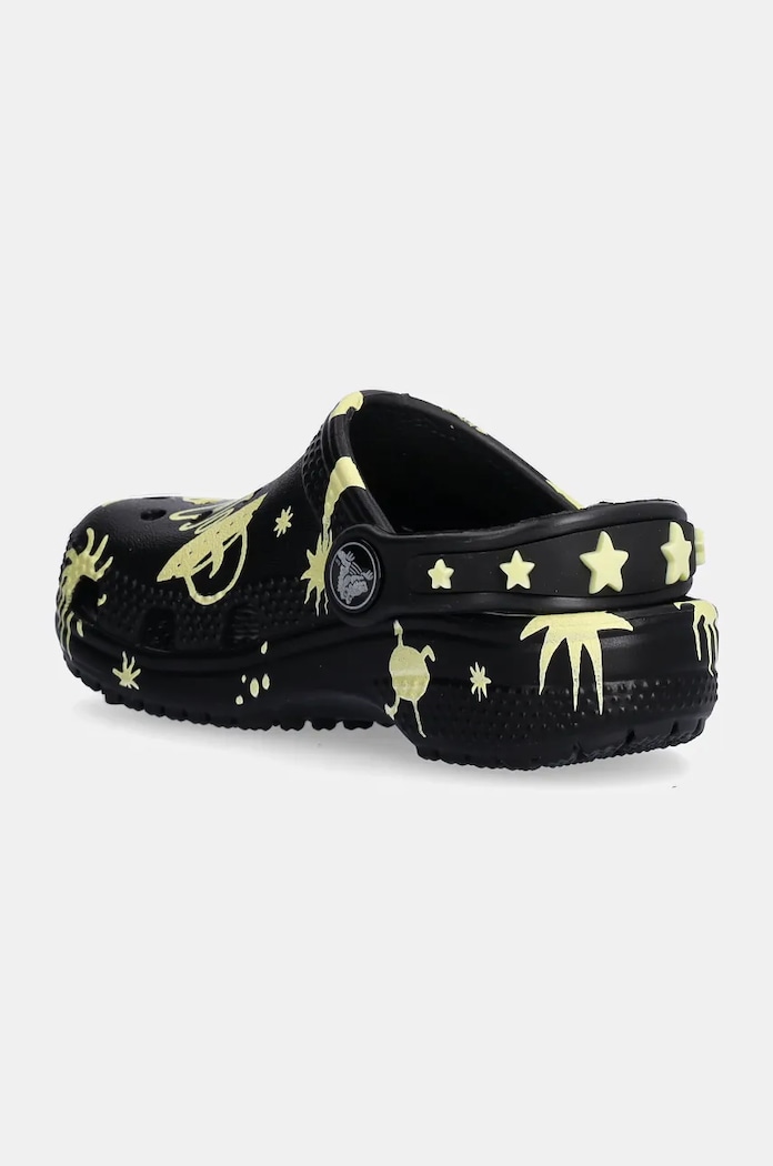 Dječaci Dječje natikače Crocs CLASSIC GLOW SPACE CLOG 210358.CLASSIC.GLOW.SPA crna