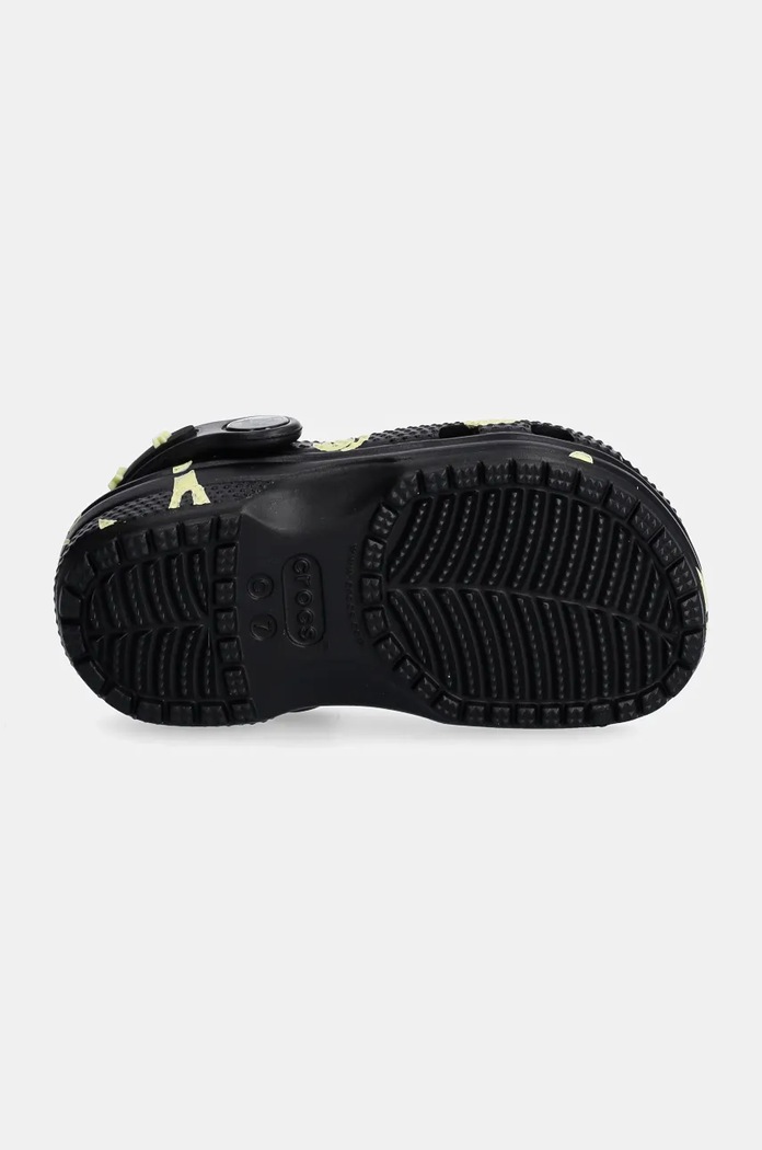 Dječje natikače Crocs CLASSIC GLOW SPACE CLOG 210358.CLASSIC.GLOW.SPA crna