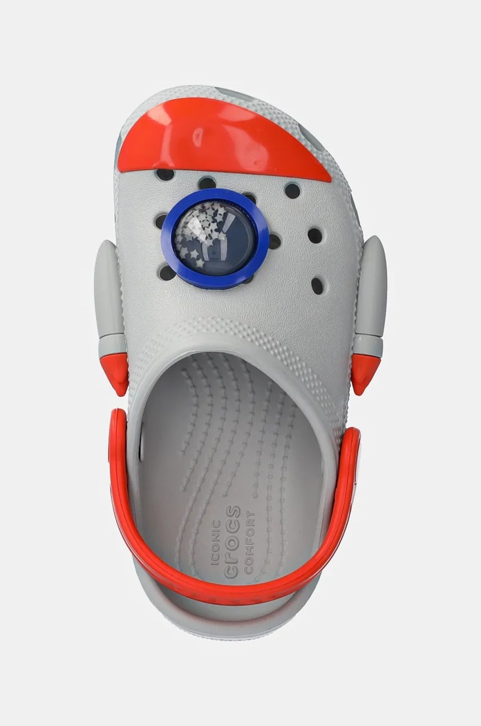 Детски чехли Crocs CLASSIC ROCKET SHIP CLOG сив 210359.CLASSIC.ROCKET