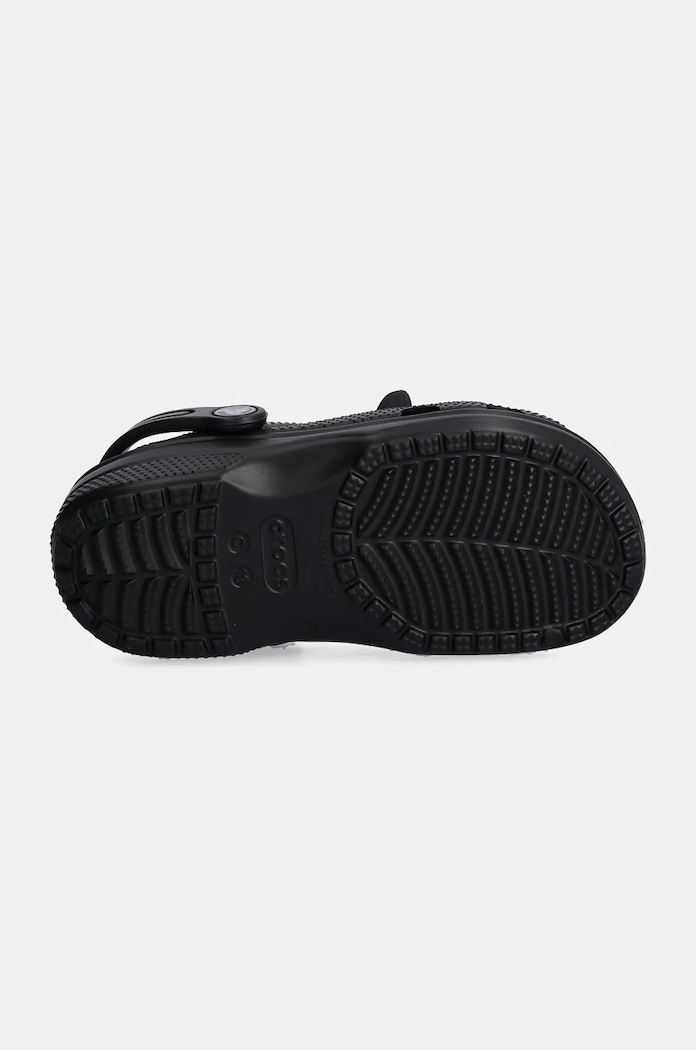 Crocs slapi copii CLASSIC GLOW BLACK CAT CLOG 210387.CLASSIC.GLOW.BLA negru