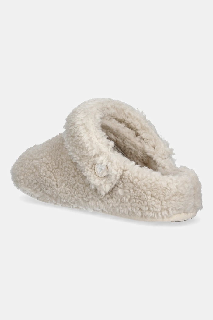 CHLAPEC Dětské papuče Crocs CLASSIC COZZZY SLIPPER 210856.CLASSIC.COZZZY.S béžová