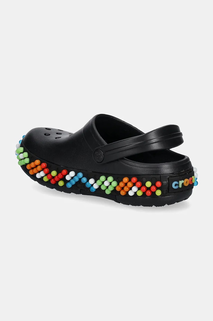 Băieți Crocs slapi copii CROCBAND COLORFUL LIGHTS CLOG 210467.CROCBAND.COLORFU negru