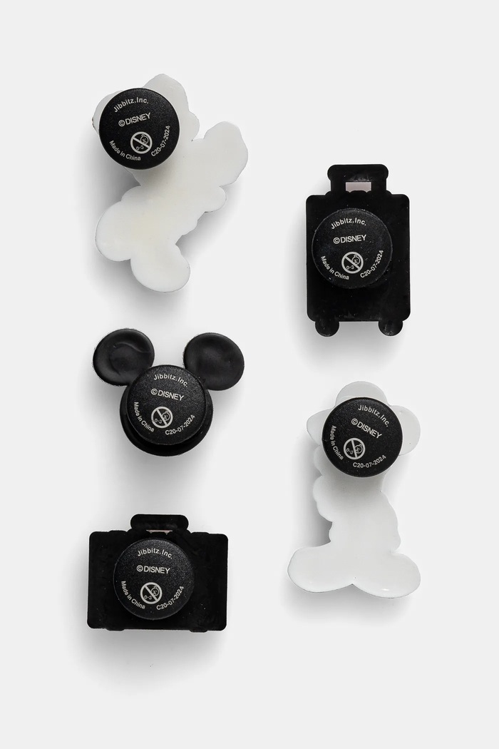 Accesorii Crocs butoane incaltaminte pentru copii Mickey Vacation 5 Pack 5-pack 10013564.Mickey.Vacati negru