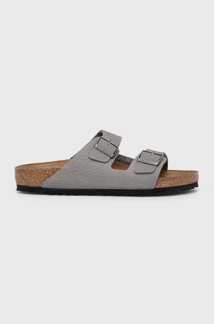 Birkenstock Nubukové šľapky Birkenstock Arizona 1020752 sivá AW24
