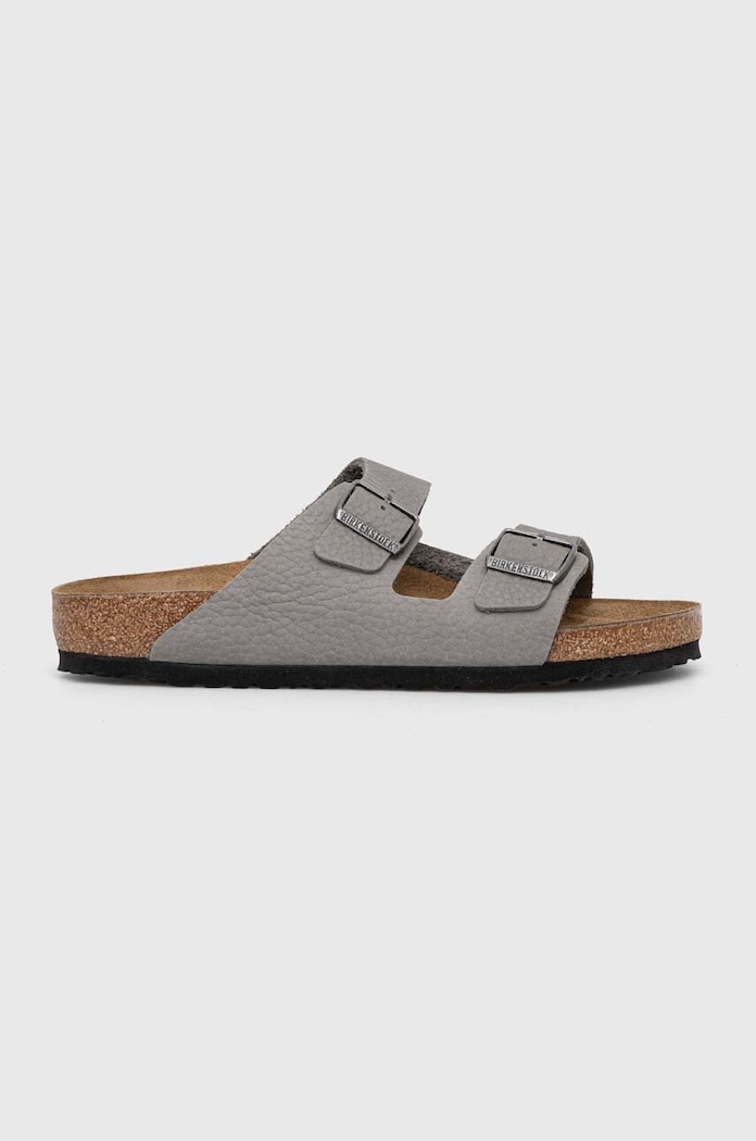 Birkenstock Nubukové šľapky Birkenstock Arizona 1020752 sivá AW24
