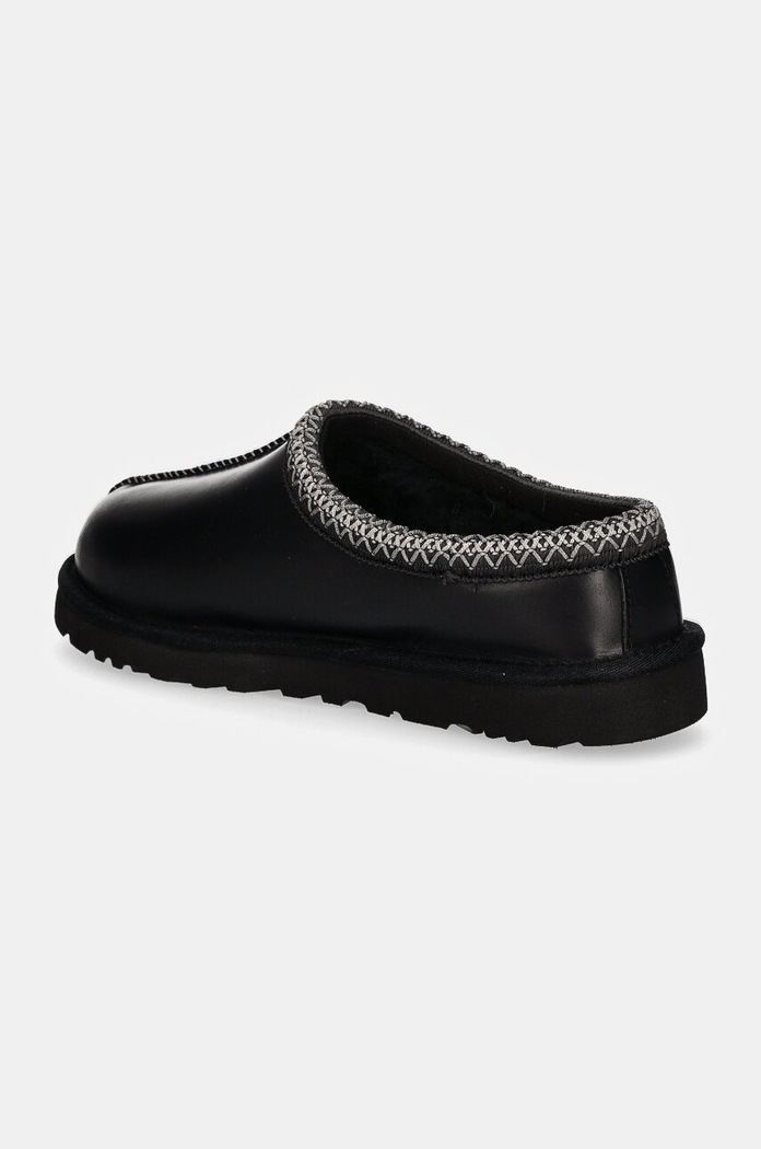 Boty Kožené papuče UGG Tasman Lthr Regen 1163890.BLK černá