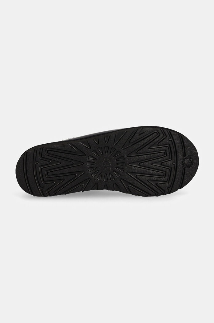 Kožené papuče UGG Tasman Lthr Regen 1163890.BLK černá
