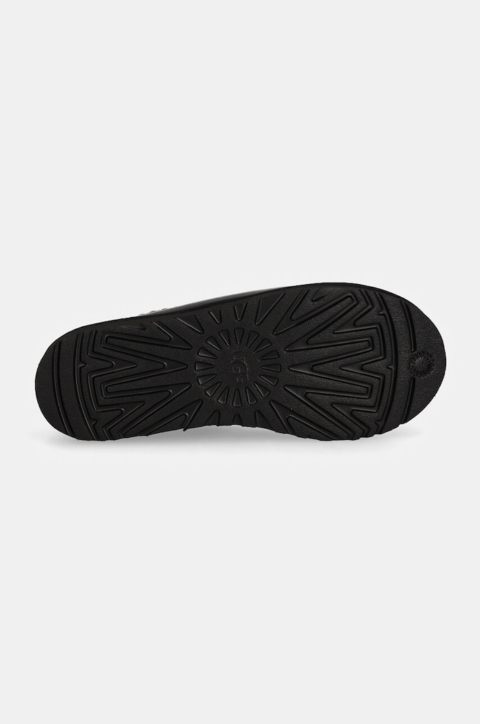 Kožené papuče UGG Tasman Lthr Regen 1163890.BLK černá