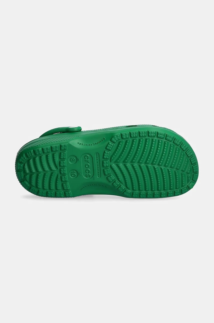 Šľapky Crocs Classic 10001.3WH zelená