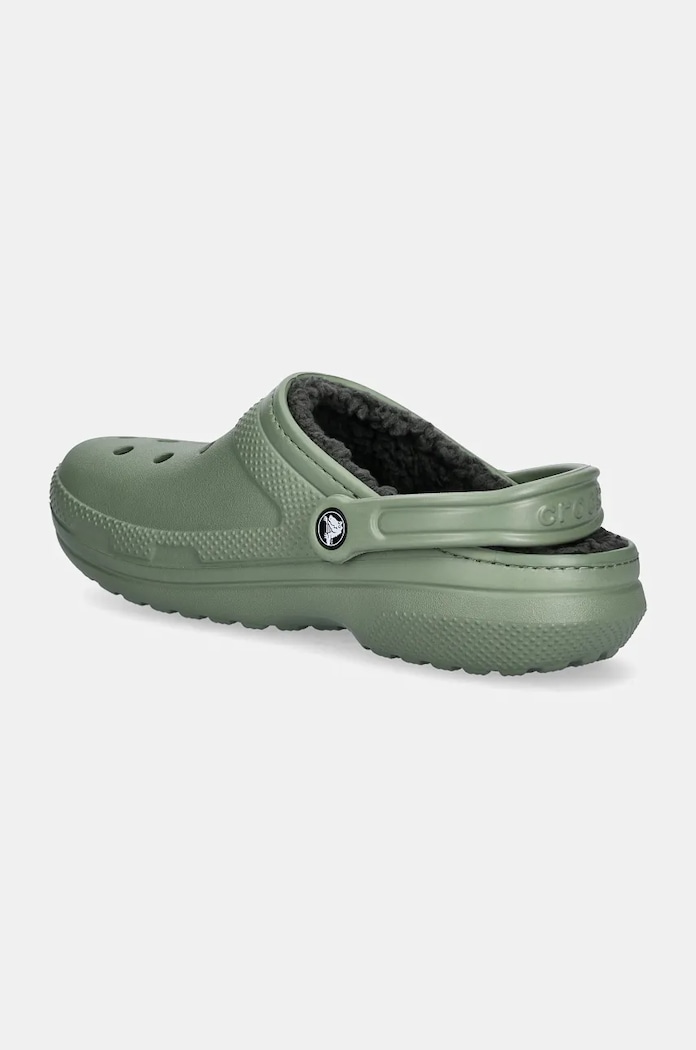 Scarpe Crocs ciabatte slide Classic Lined Clog 203591.3WP verde