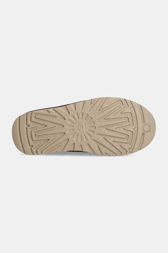 Велурени чехли UGG Classic Slip-On Shaggy Suede UGG кафяв 1153104.BCDR