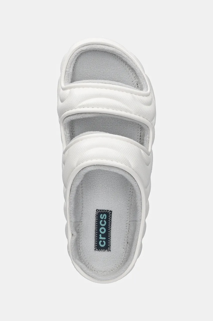 Crocs sliders Classic Cozzy Overpuff Sandal white 210074.100