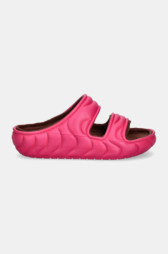 Pantofle Crocs Classic Cozzy Overpuff Sandal 210074.6ZQ růžová AW24