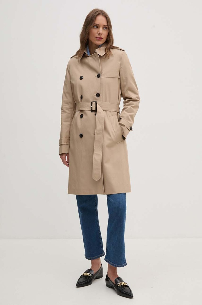 Tommy Hilfiger trencz nieocieplane beżowy WW0WW42133