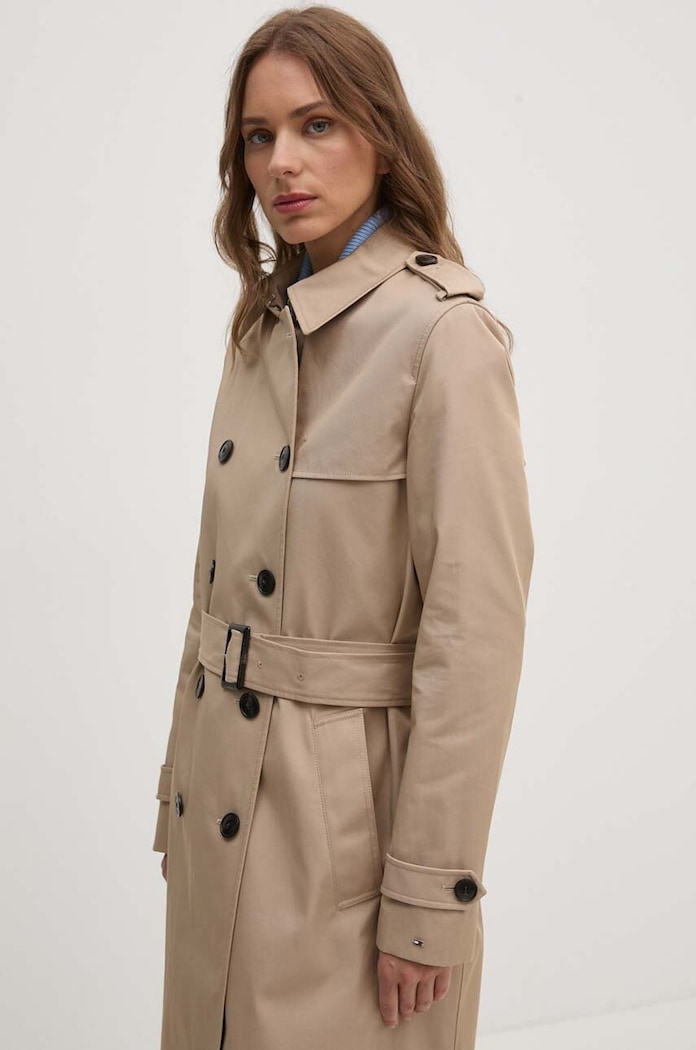 Tommy Hilfiger trencz WW0WW42133 beżowy