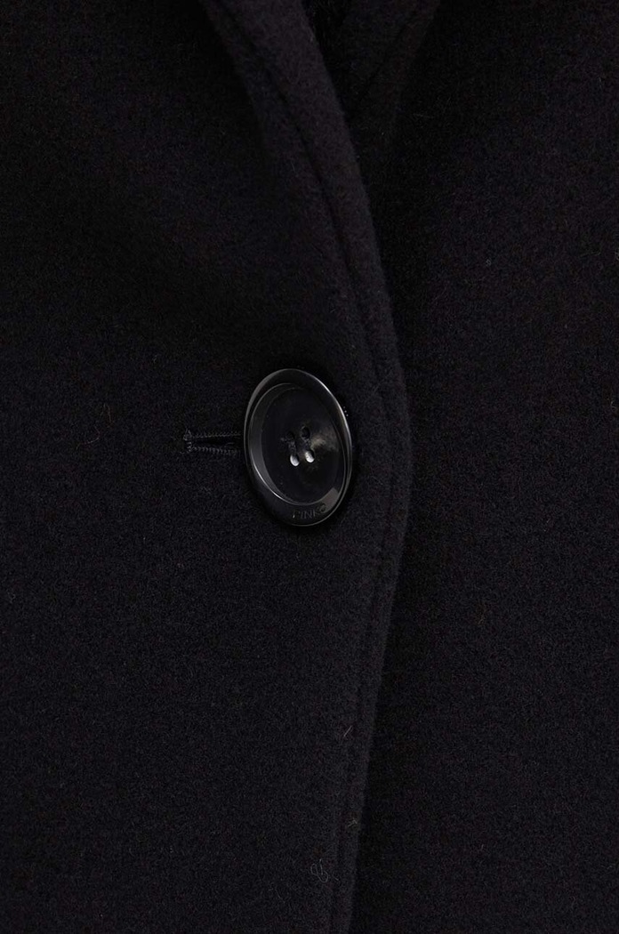 Pinko płaszcz wełniany 103697.A225 czarny