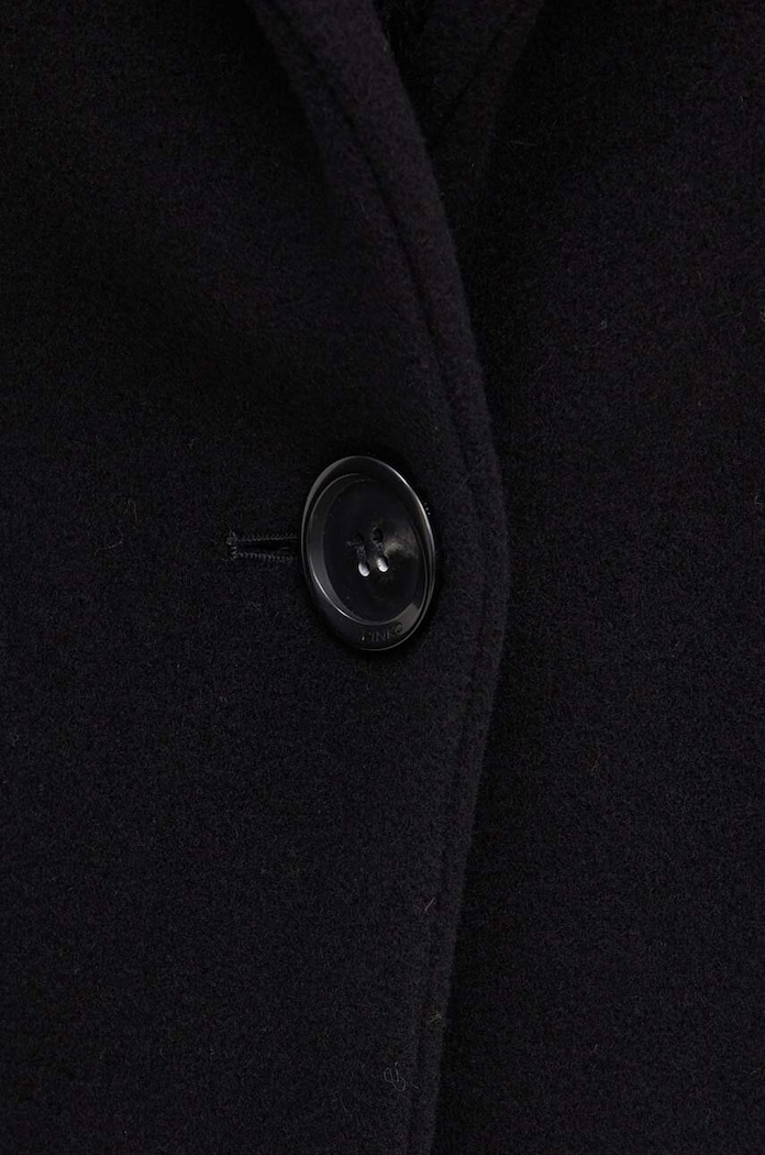 Pinko płaszcz wełniany 103697.A225 czarny
