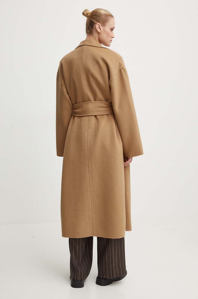 Îmbrăcăminte Day Birger et Mikkelsen palton de lana Wright - Double Faced Wool DAY65243322 bej