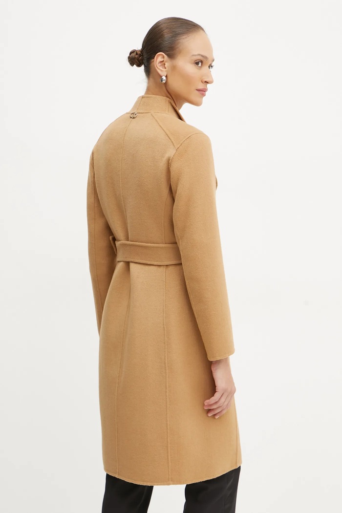 Oblečení Vlněný kabát Liu Jo WF4060.T4627 béžová