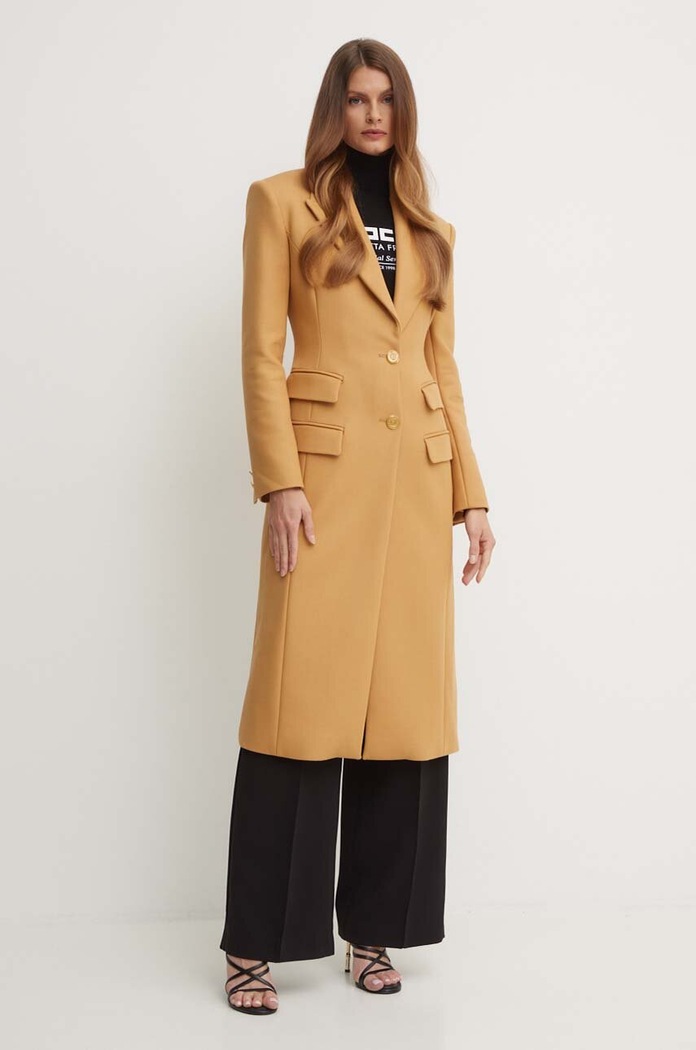 Elisabetta Franchi cappotto non isolato marrone CP00146E2