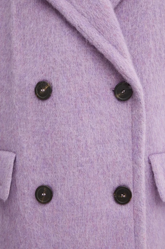 Weekend Max Mara palton de lana 2425016032600 violet