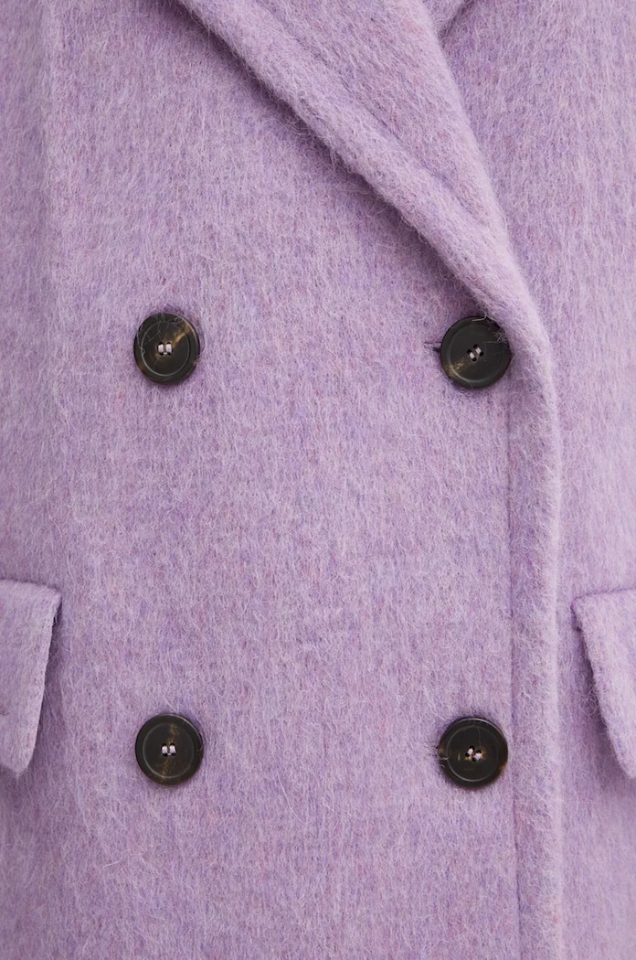 Weekend Max Mara palton de lana 2425016032600 violet