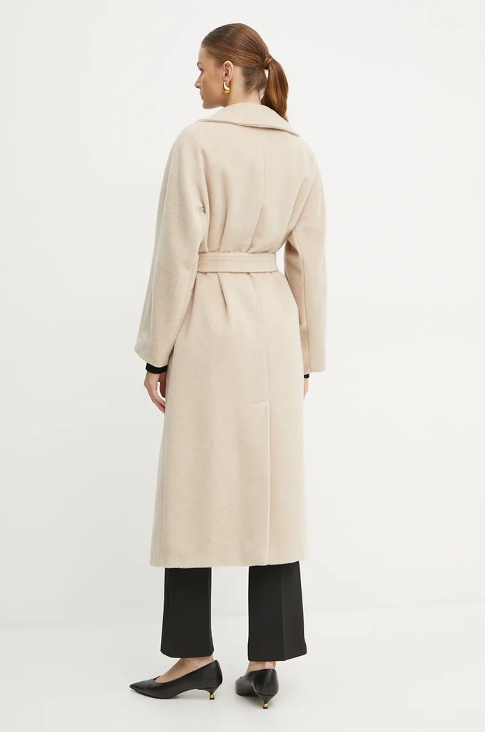 Odjeća Vuneni kaput Weekend Max Mara 2425016102600 bež