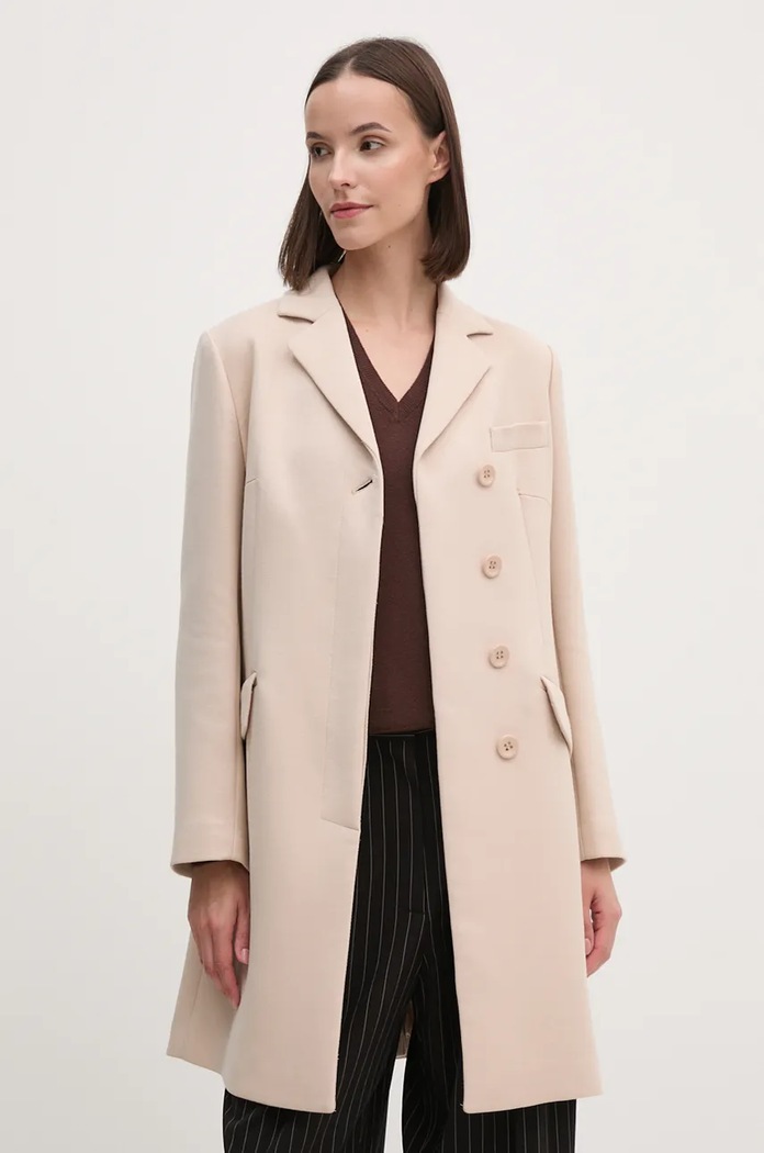 Sisley cappotto non isolato beige 22GWLN04G