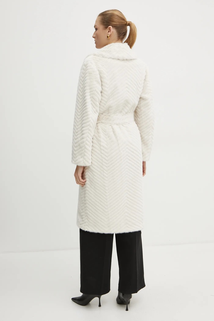 Oblečení Kabát Marciano by Guess CLAIRE 4BGL33.7206A béžová
